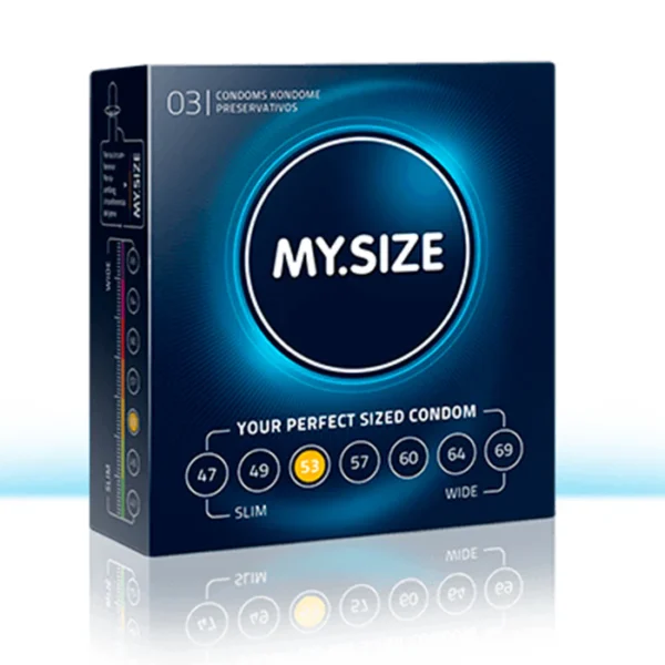 Condón 53 milímetros x 3 Unidades